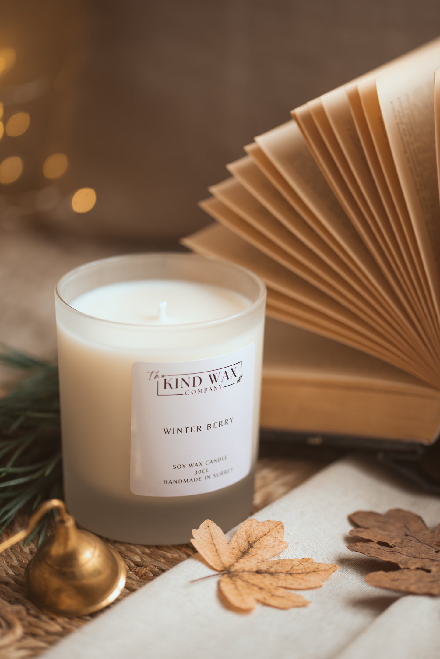 Winter Berry Scented Soy Candle