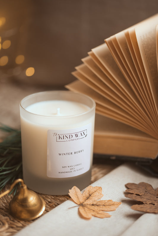 Winter Berry Scented Soy Candle