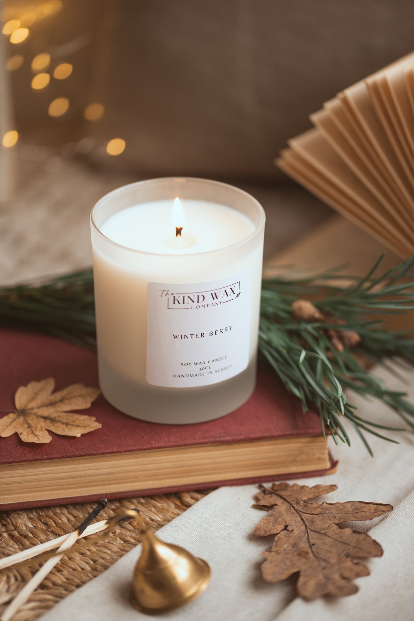 Winter Berry Scented Soy Candle