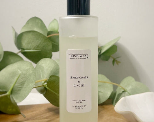 Lemongrass & Ginger Room Spray - TheKindWaxCompany