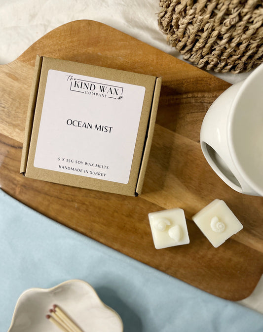 Ocean Mist Scented Soy Wax Melts - TheKindWaxCompany